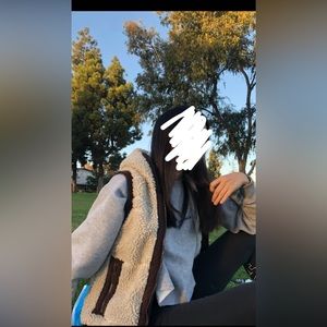 Teddy bear beige vest